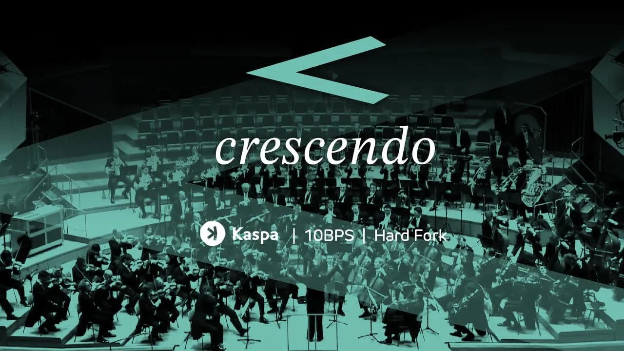 Unveiling the “Crescendo” Hard-Fork roadmap — 10BPS and more