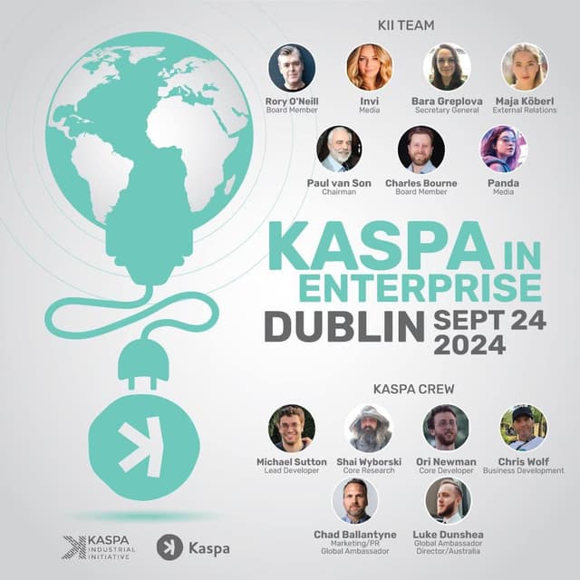 Kaspa Kii Dublin Event