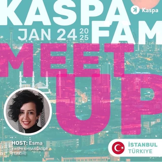 kaspa meet up turkey